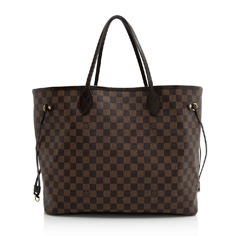 Louis Vuitton bags for modern, stylish wardrobes -Louis Vuitton Damier Ebene Neverfull GM Tote (SHF-22140)