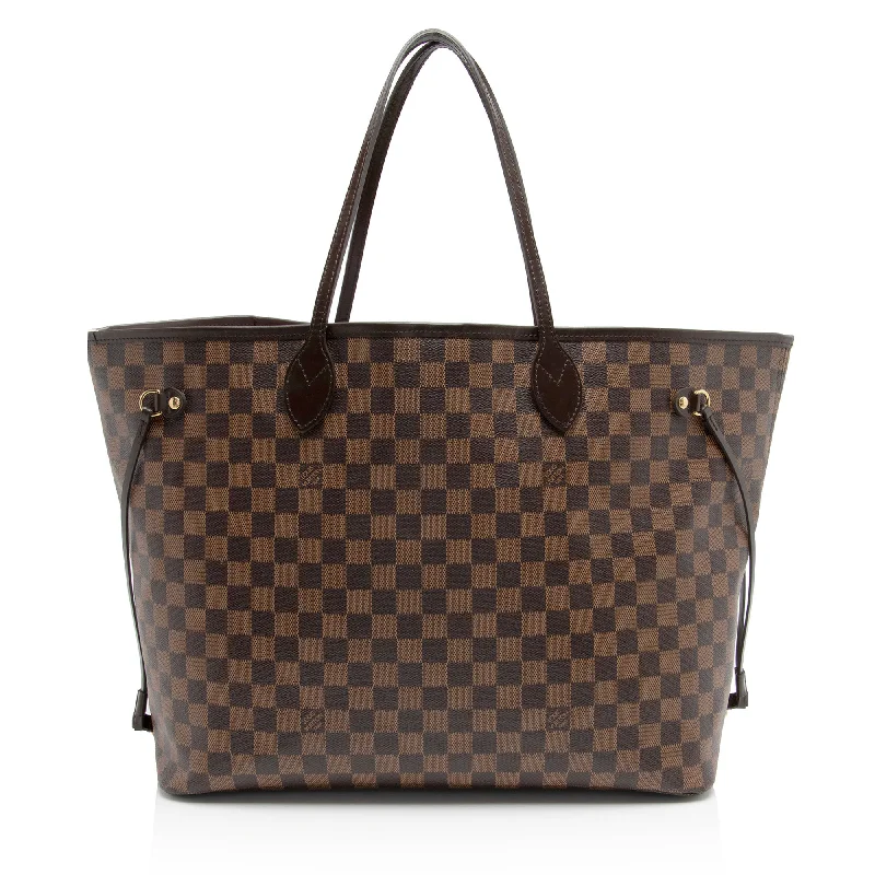 Louis Vuitton handbags for exclusive events -Louis Vuitton Damier Ebene Neverfull GM Tote (SHF-7quidJ)