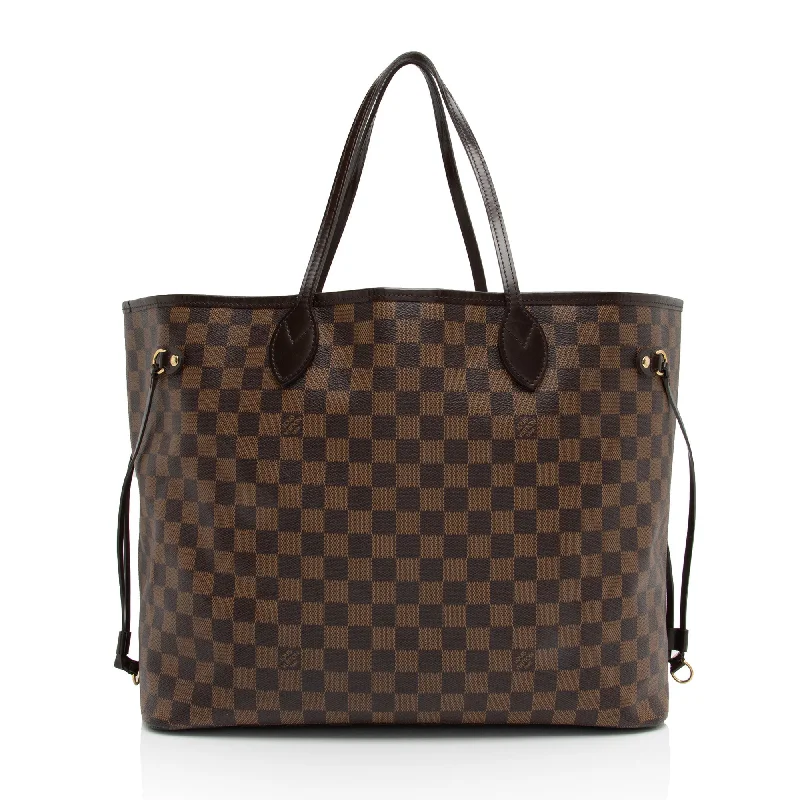 Louis Vuitton bags with elegant details -Louis Vuitton Damier Ebene Neverfull GM Tote (SHF-gYHi2q)