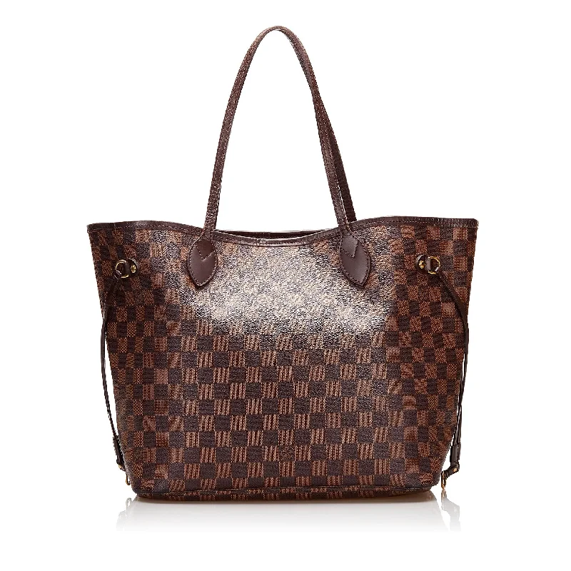 Louis Vuitton luxury bags with refined details -Louis Vuitton Damier Ebene Neverfull MM (SHG-35516)