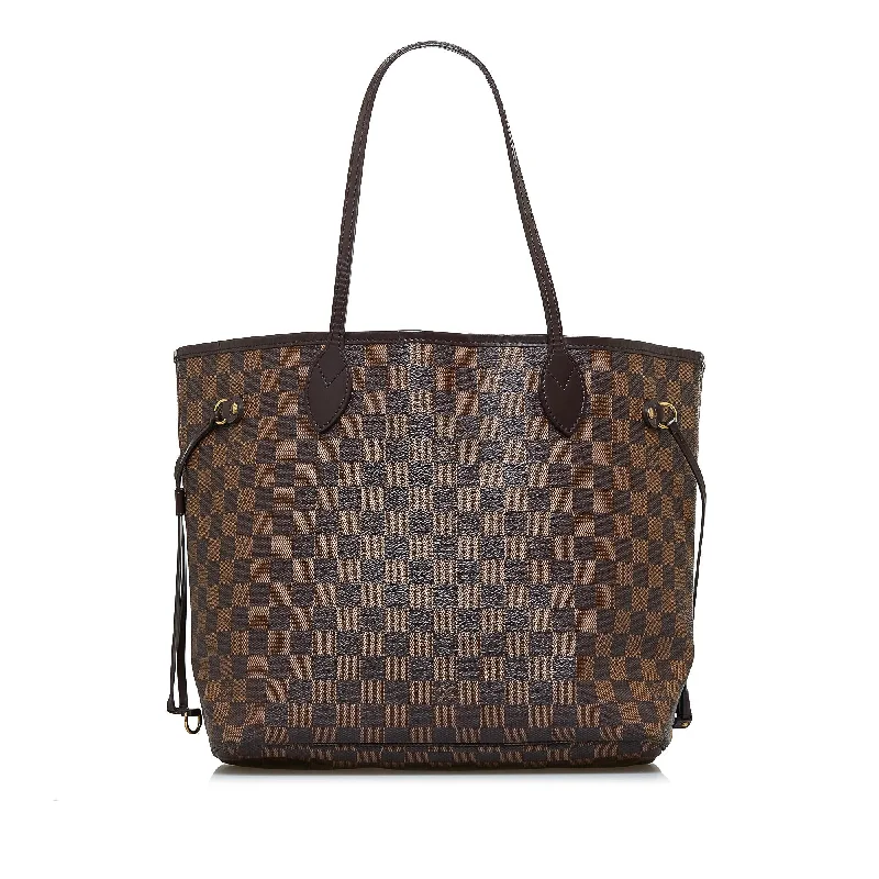 Louis Vuitton bags with premium material choices -Louis Vuitton Damier Ebene Neverfull MM (SHG-iDFzYL)