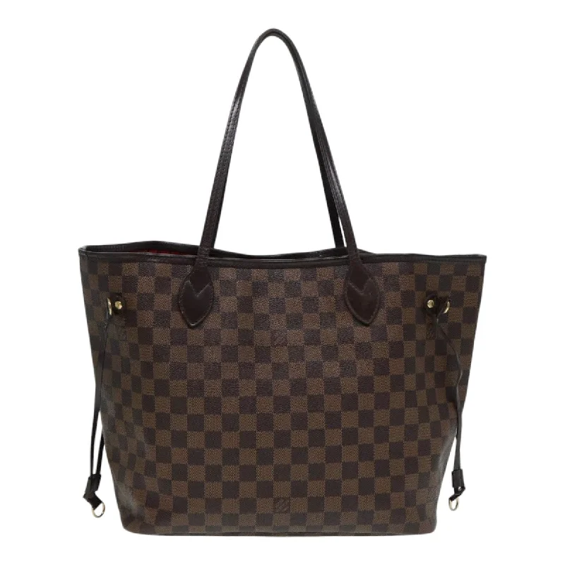 Louis Vuitton luxury bags with refined finishes -LOUIS VUITTON Damier Ebene Neverfull MM Tote Bag N51105 LV 87567