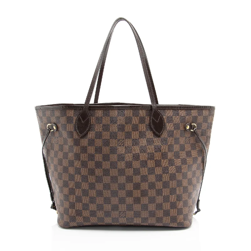 Louis Vuitton totes with timeless appeal -Louis Vuitton Damier Ebene Neverfull MM Tote (SHF-CIaTHP)