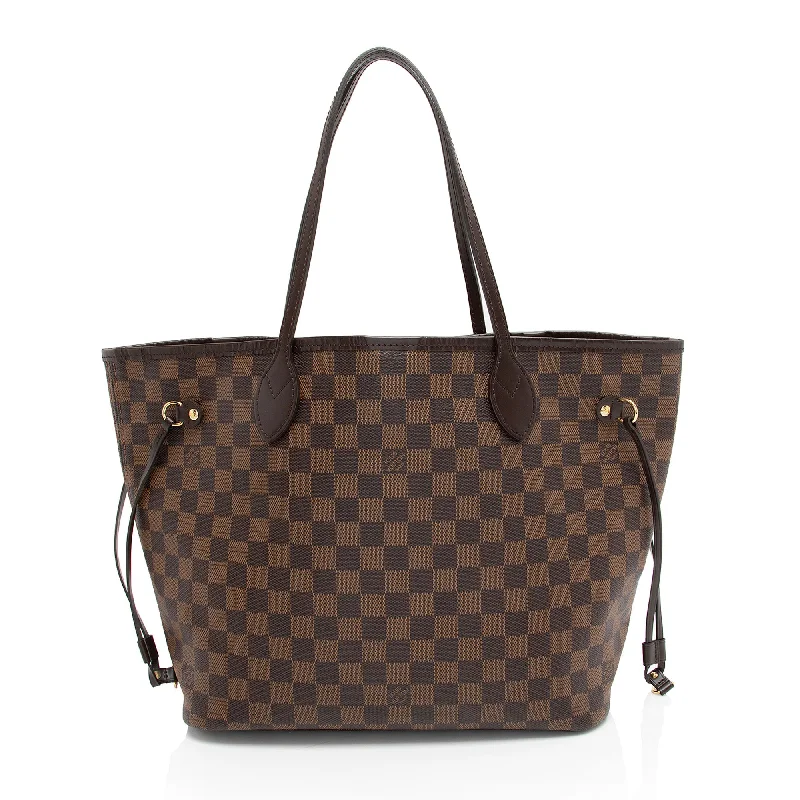 Louis Vuitton bags for fashionable women -Louis Vuitton Damier Ebene Neverfull MM Tote (SHF-F1jD0J)