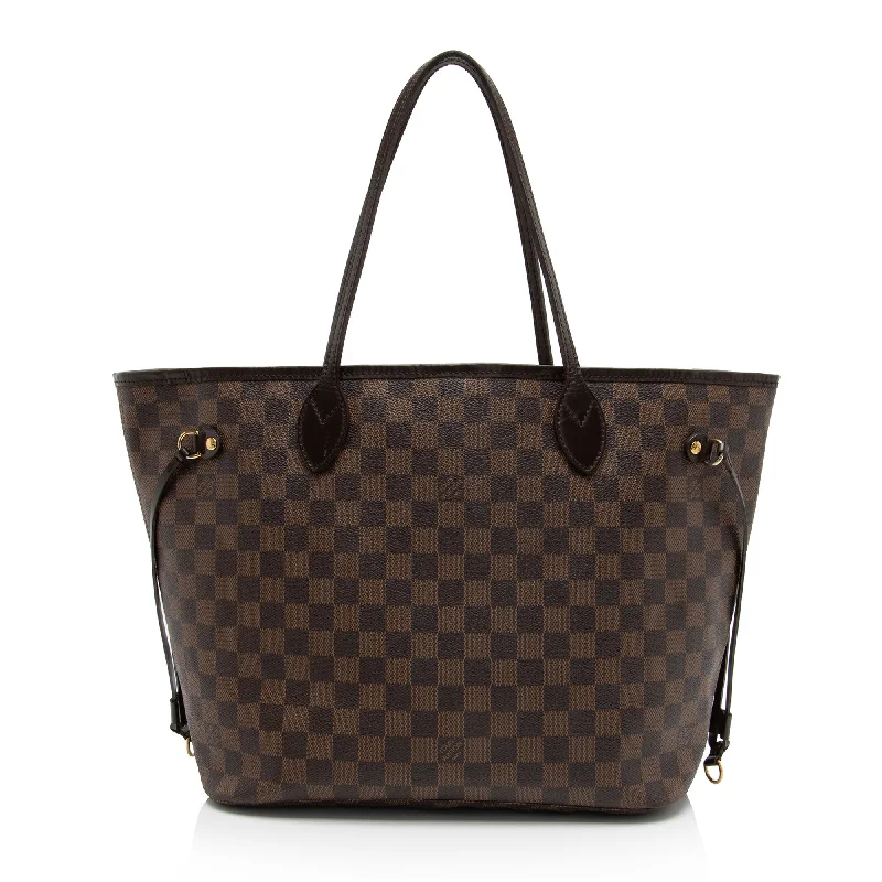 Louis Vuitton bags with contemporary elegance -Louis Vuitton Damier Ebene Neverfull MM Tote (SHF-JfUGgm)