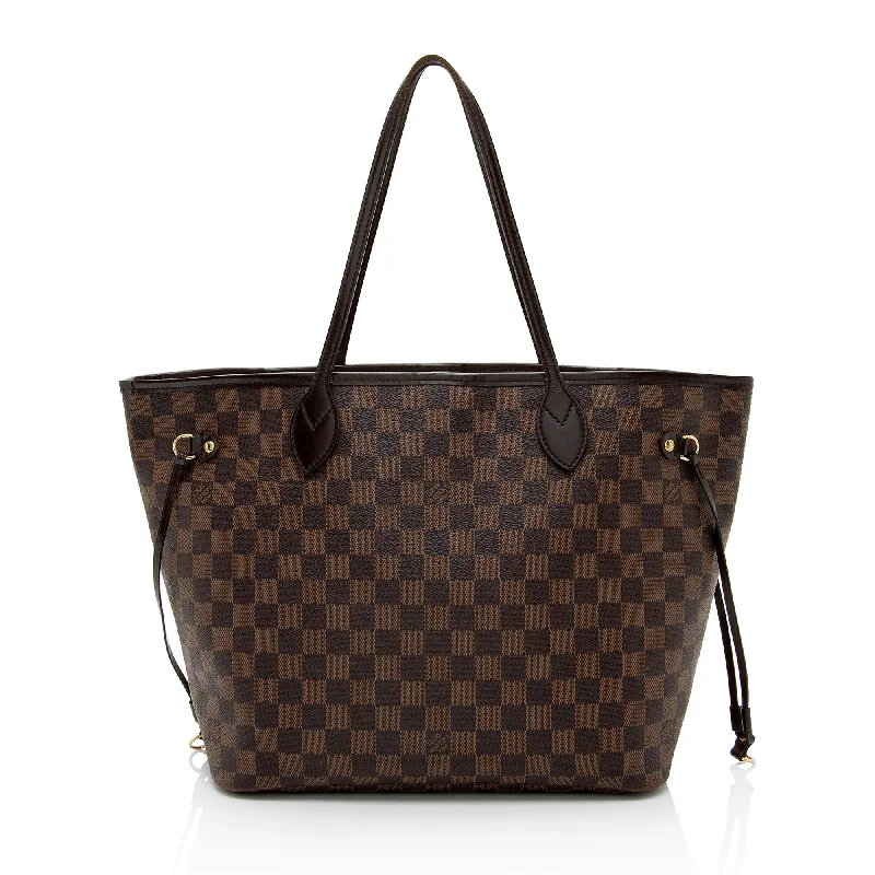 Louis Vuitton bags with timeless elegance -Louis Vuitton Damier Ebene Neverfull MM Tote (SHF-O62sUL)