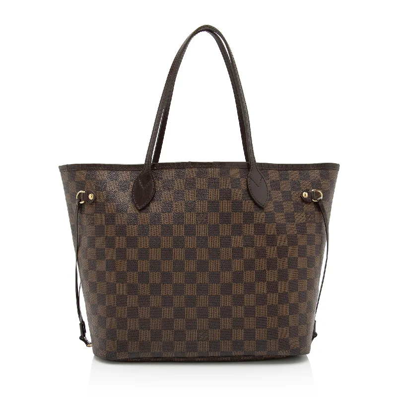 Louis Vuitton bags for high-end collectors -Louis Vuitton Damier Ebene Neverfull MM Tote (SHF-r1UbeE)