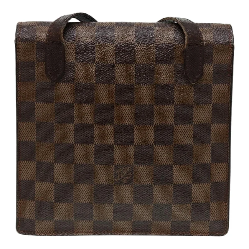 Louis Vuitton bags with polished metal hardware -LOUIS VUITTON Damier Ebene Pimlico Shoulder Bag N45272 LV yb644