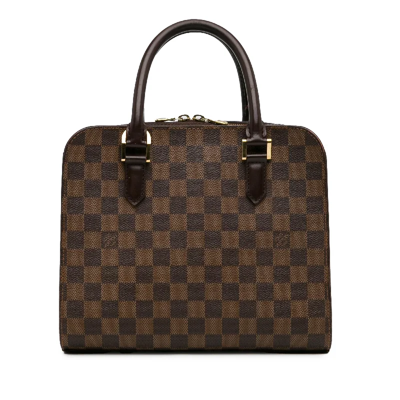 Louis Vuitton luxury handbags for sophisticated women -Louis Vuitton Damier Ebene Triana (SHG-EoBA6j)