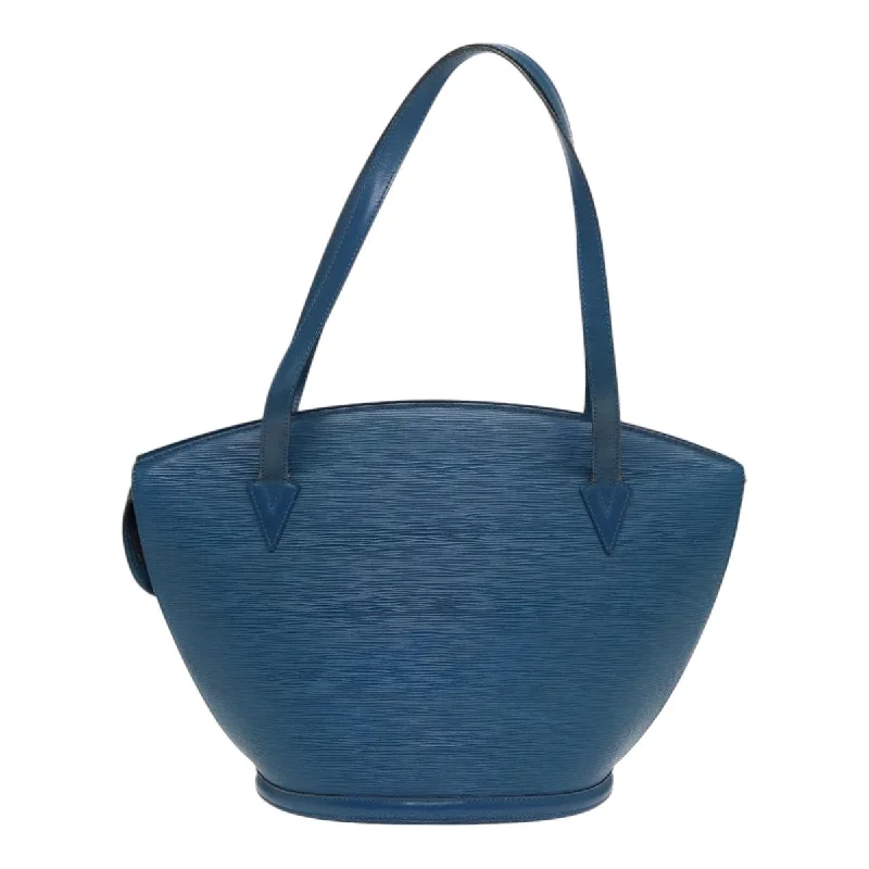 Louis Vuitton handbags for special occasions -LOUIS VUITTON Epi Saint Jacques Shoulder Bag Blue M52275 LV yk14302