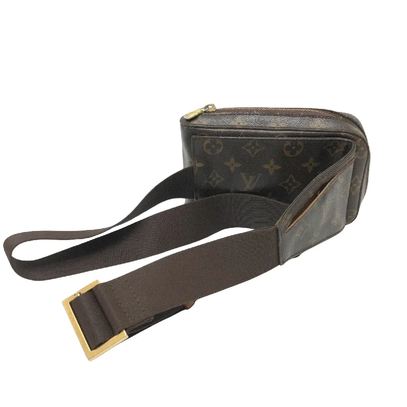 Louis Vuitton bags with bold leather finishes -LOUIS VUITTON Geronimos Shoulder Bag