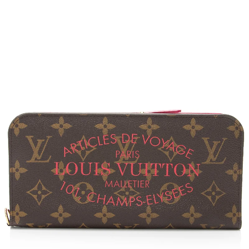 Louis Vuitton handbags for fashion-forward buyers -Louis Vuitton Limited Edition Monogram Canvas Ikat Insolite Wallet (SHF-1H1LpL)