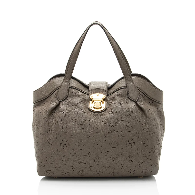 Louis Vuitton bags with high-end craftsmanship -Louis Vuitton Mahina Leather Cirrus PM Satchel (SHF-Y5GlCW)