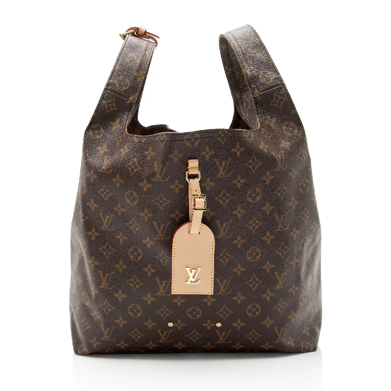 Louis Vuitton handbags with modern elegance -Louis Vuitton Monogram Canvas Atlantis GM Tote (SHF-j4ghh9)