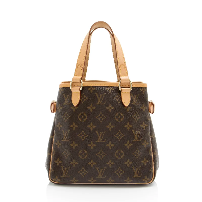 Louis Vuitton bags with unique shapes -Louis Vuitton Monogram Canvas Batignolles Tote (SHF-tvZN49)