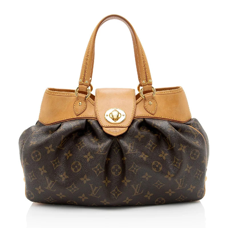 Louis Vuitton handbags with signature colors -Louis Vuitton Monogram Canvas Boetie PM Satchel (SHF-kL3WU6)