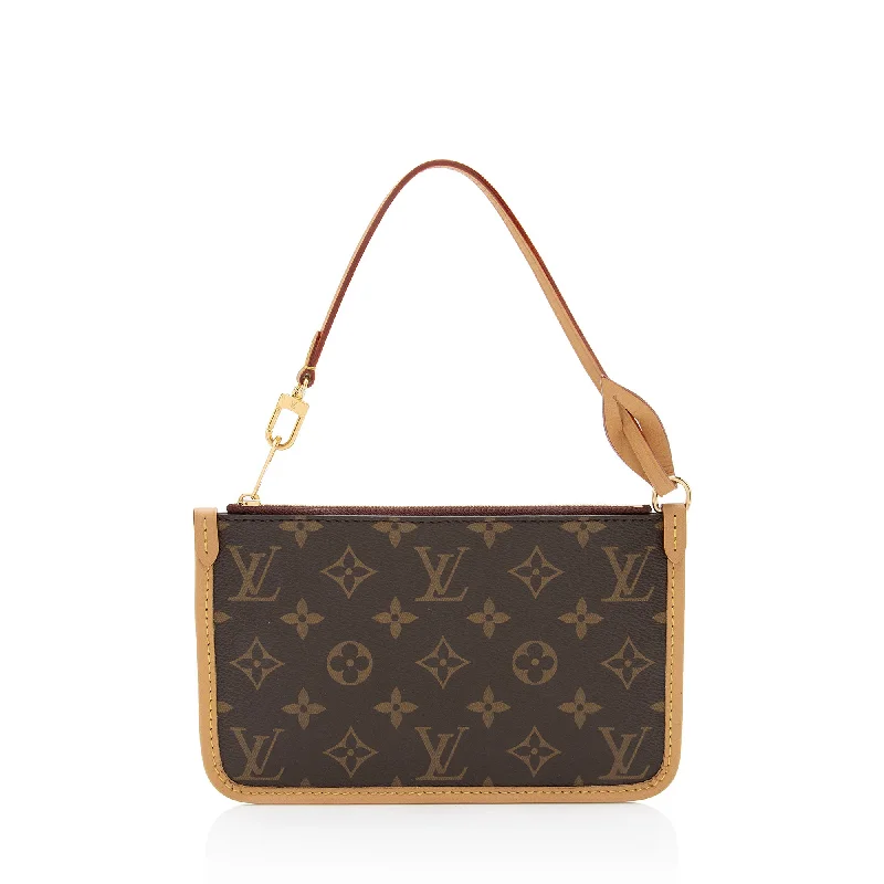 Louis Vuitton handbags for timeless elegance -Louis Vuitton Monogram Canvas CarryAll PM Pochette (SHF-WjELNn)