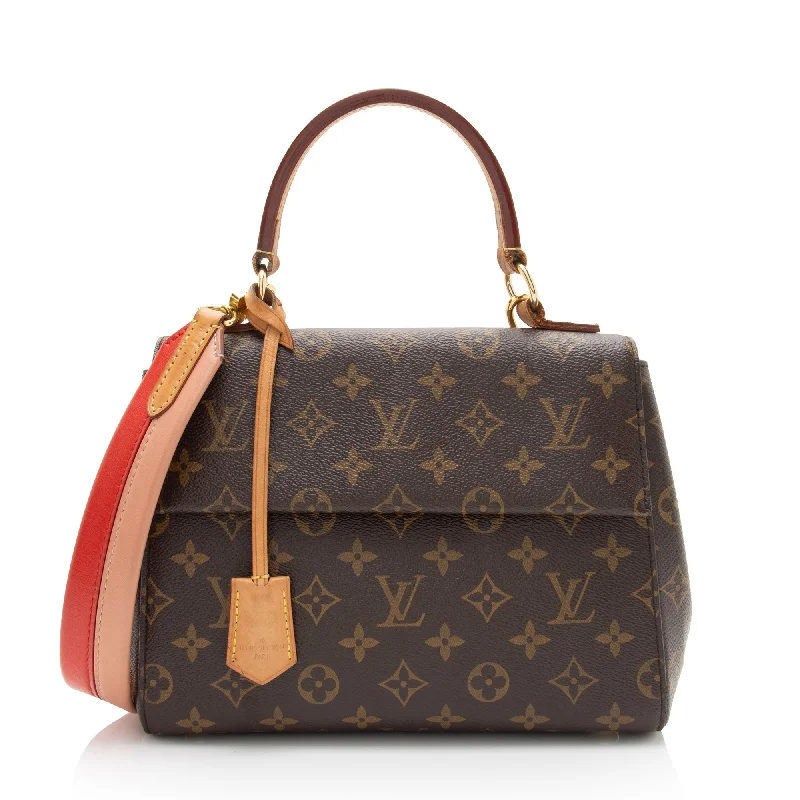 Louis Vuitton bags with classic designs -Louis Vuitton Monogram Canvas Cluny BB Satchel (SHF-Tv2Znz)