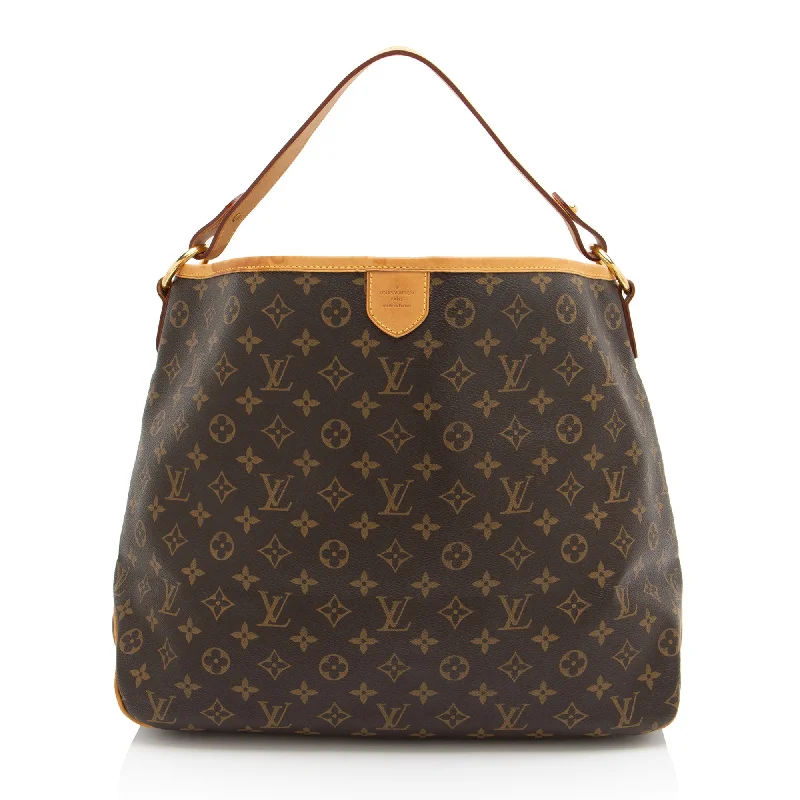 Louis Vuitton handbags with high-quality stitching -Louis Vuitton Monogram Canvas Delightful MM Shoulder Bag (SHF-OAjeVL)