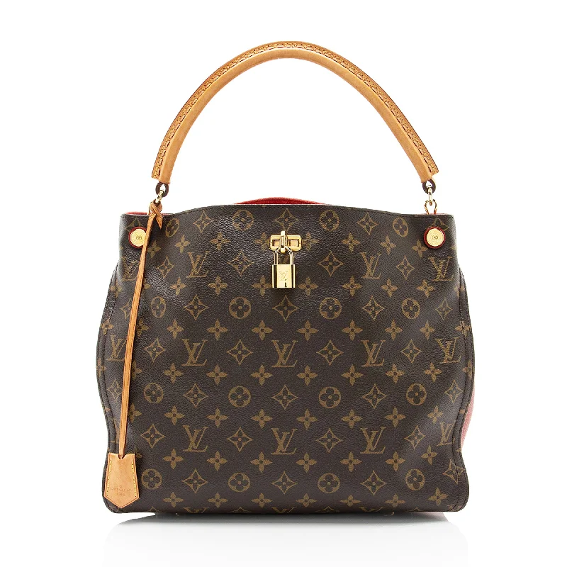 Louis Vuitton bags for timeless wardrobe pieces -Louis Vuitton Monogram Canvas Gaia Shoulder Bag (SHF-csKU0A)