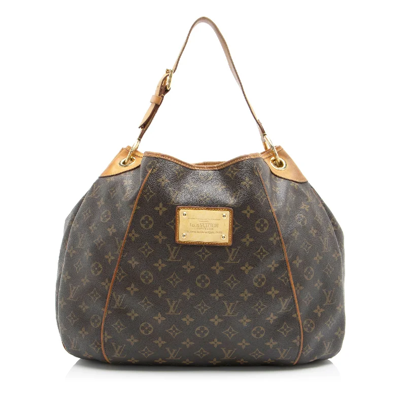 Louis Vuitton bags with exclusive patterns -Louis Vuitton Monogram Canvas Galliera GM Shoulder Bag (SHF-TD2nhV)