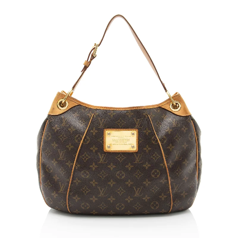 Louis Vuitton bags with gold-tone hardware -Louis Vuitton Monogram Canvas Galliera PM Shoulder Bag (SHF-jlYcpE)