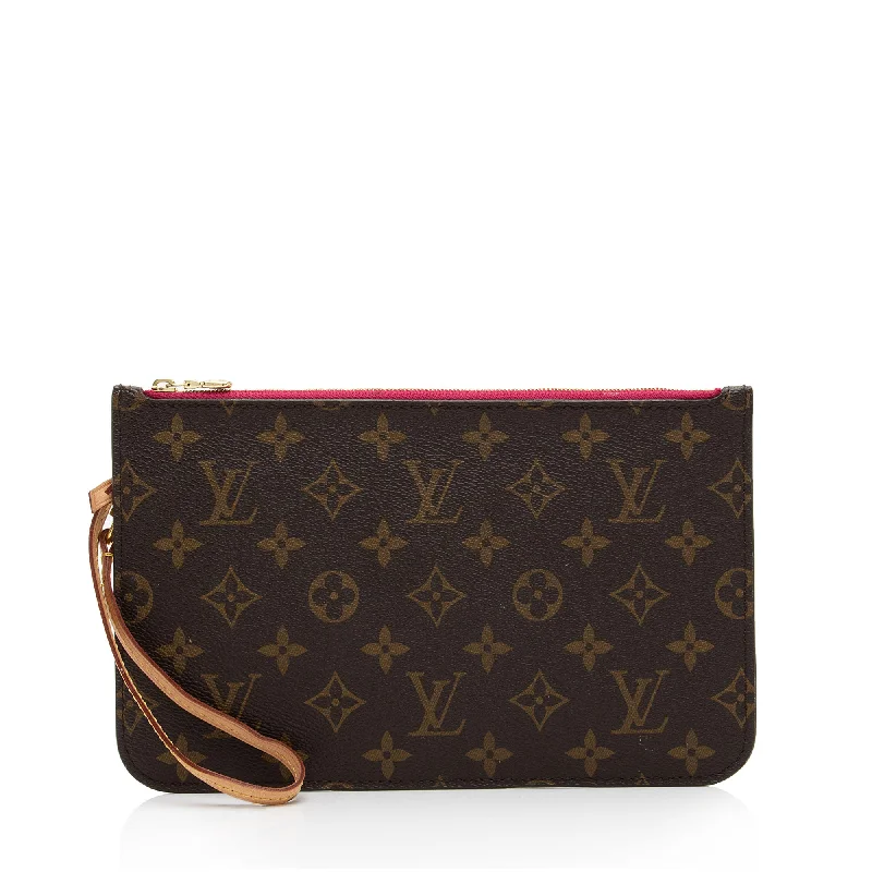 Louis Vuitton bags for modern luxury -Louis Vuitton Monogram Canvas Neverfull GM Pochette (SHF-BcMlEa)