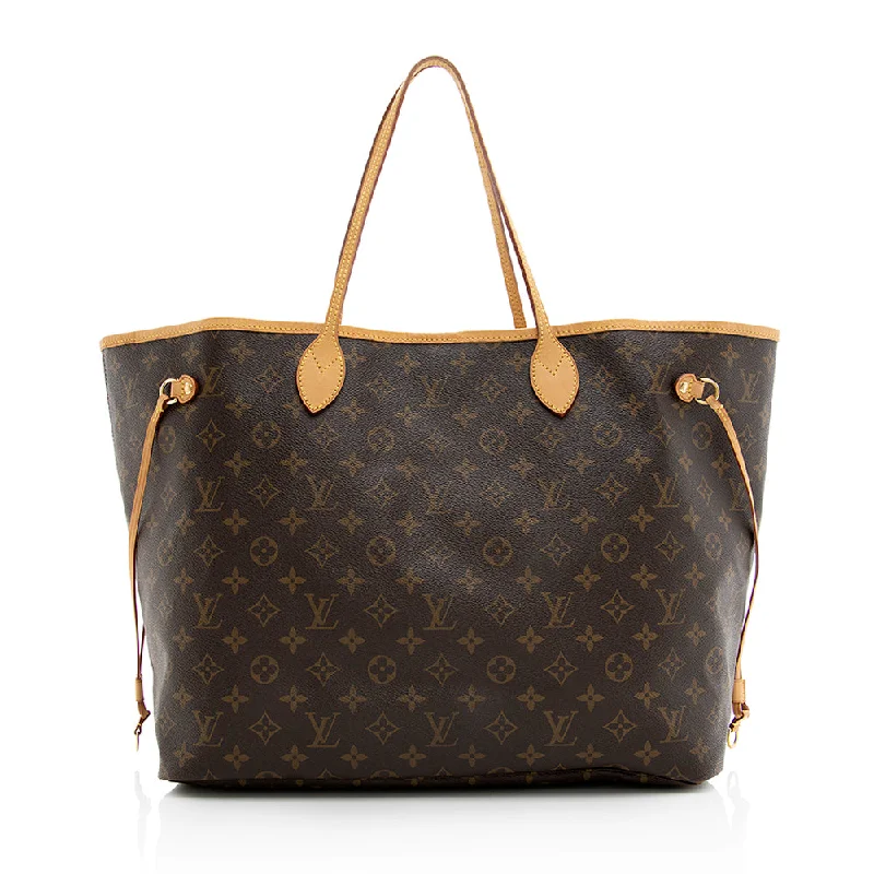 Louis Vuitton handbags with timeless craftsmanship -Louis Vuitton Monogram Canvas Neverfull GM Tote (SHF-19496)