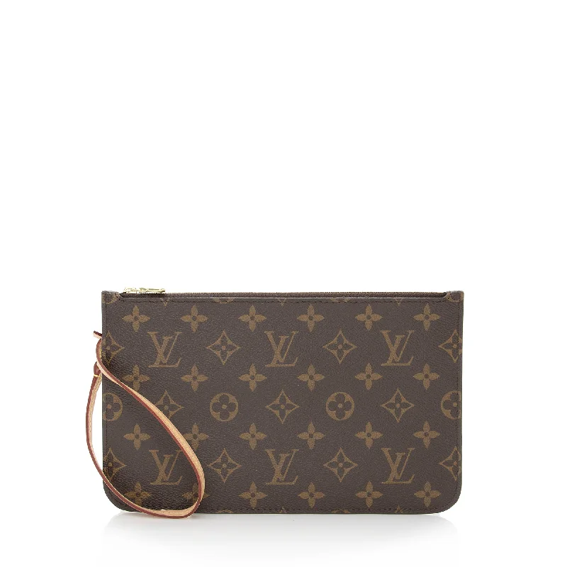 Louis Vuitton bags for the luxury buyer -Louis Vuitton Monogram Canvas Neverfull MM Pochette (SHF-22196)