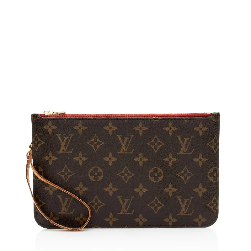 Louis Vuitton bags for exclusive fashion -Louis Vuitton Monogram Canvas Neverfull MM Pochette (SHF-po36tM)