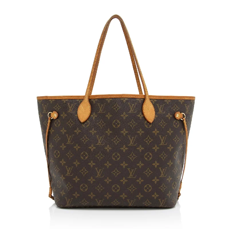 Louis Vuitton handbags with modern elegance -Louis Vuitton Monogram Canvas Neverfull MM Tote (SHF-HpIz6U)