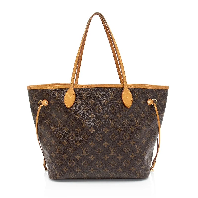 Louis Vuitton bags for casual chic style -Louis Vuitton Monogram Canvas Neverfull MM Tote (SHF-Jg6QI2)