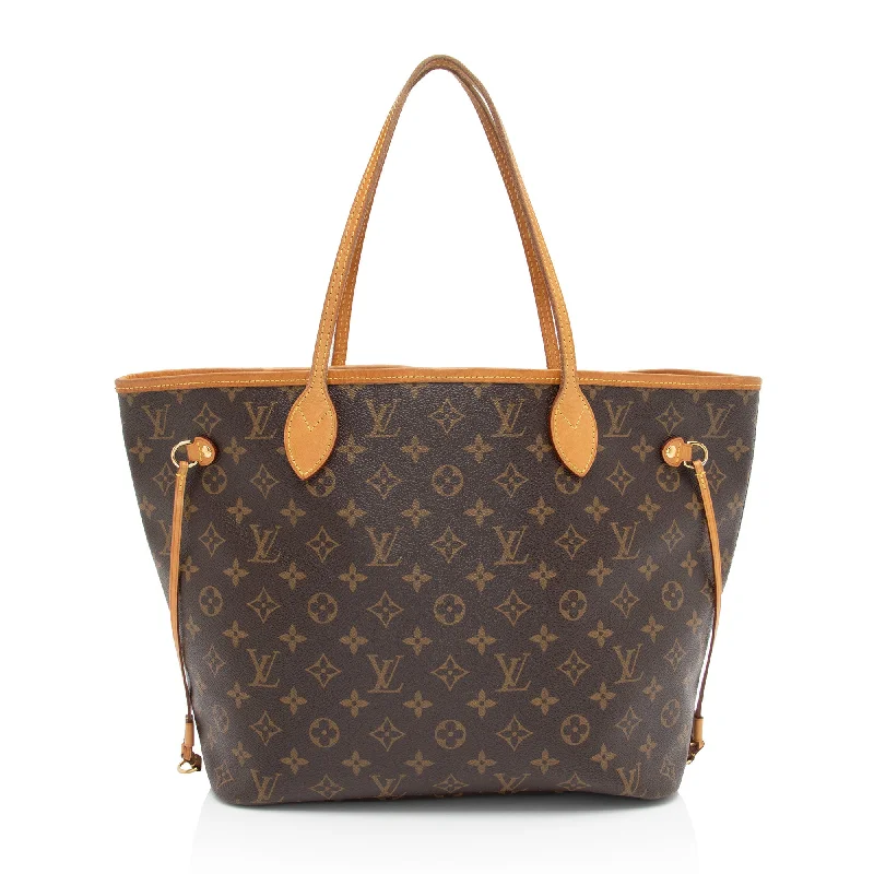 Louis Vuitton bags for exclusive luxury -Louis Vuitton Monogram Canvas Neverfull MM Tote (SHF-KVfUcC)