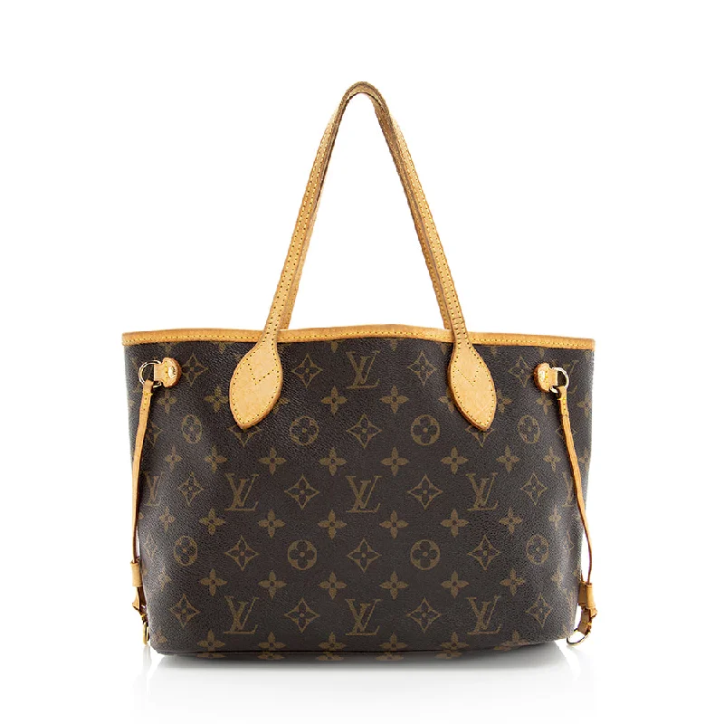 Louis Vuitton handbags for the elite fashionista -Louis Vuitton Monogram Canvas Neverfull PM Tote - FINAL SALE (SHF-19026)