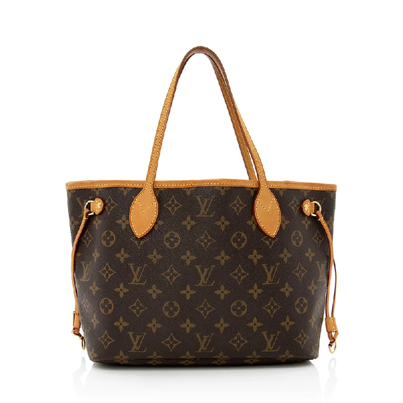 Louis Vuitton luxury bags with bold designs -Louis Vuitton Monogram Canvas Neverfull PM Tote (SHF-19412)