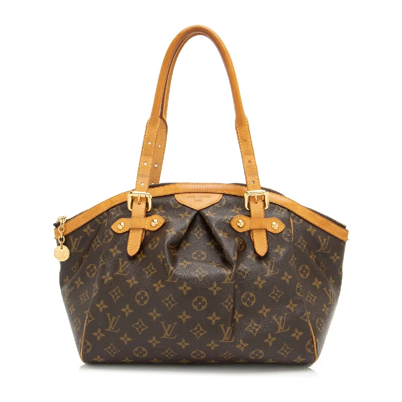 Louis Vuitton bags with exclusive patterns -Louis Vuitton Monogram Canvas Tivoli GM Satchel (SHF-bR2DaW)