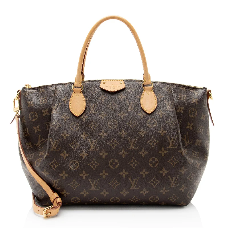 Louis Vuitton bags with leather straps -Louis Vuitton Monogram Canvas Turenne GM Satchel (SHF-dNfZfU)