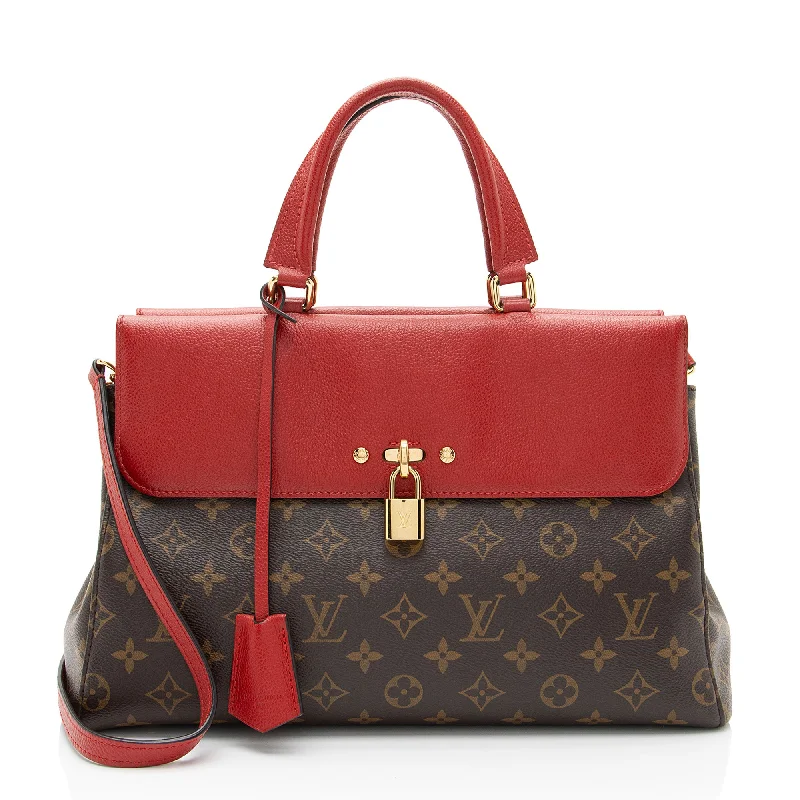 Louis Vuitton bags for upscale occasions -Louis Vuitton Monogram Canvas Venus Satchel (SHF-823ljp)