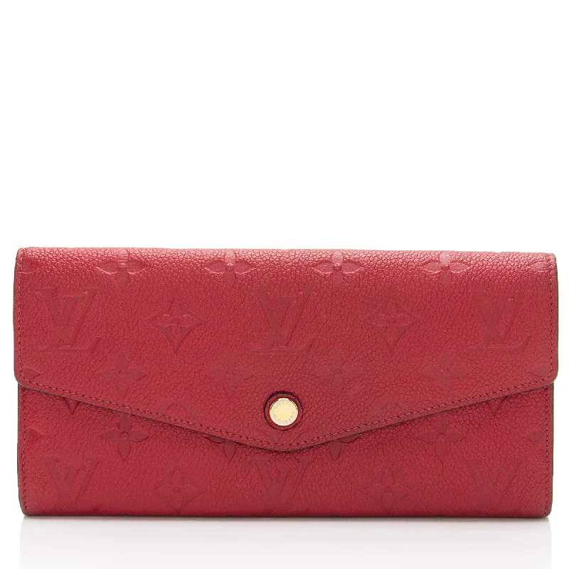 Louis Vuitton bags for casual chic style -Louis Vuitton Monogram Empreinte Curieuse Wallet (SHF-V2KZWS)