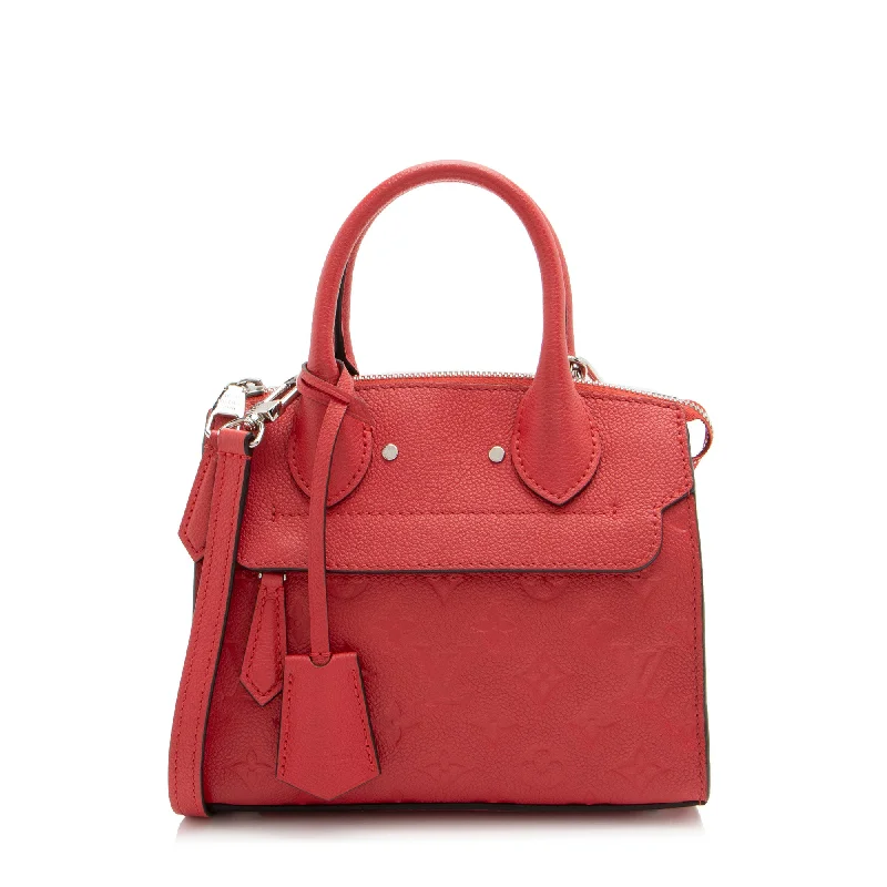 Louis Vuitton handbags for timeless accessories -Louis Vuitton Monogram Empreinte Pont Neuf Mini Tote (SHF-fjOK48)