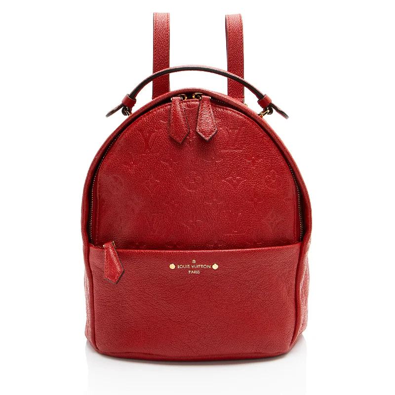 Louis Vuitton bags with luxurious details -Louis Vuitton Monogram Empreinte Sorbonne Backpack (SHF-fwmLlA)