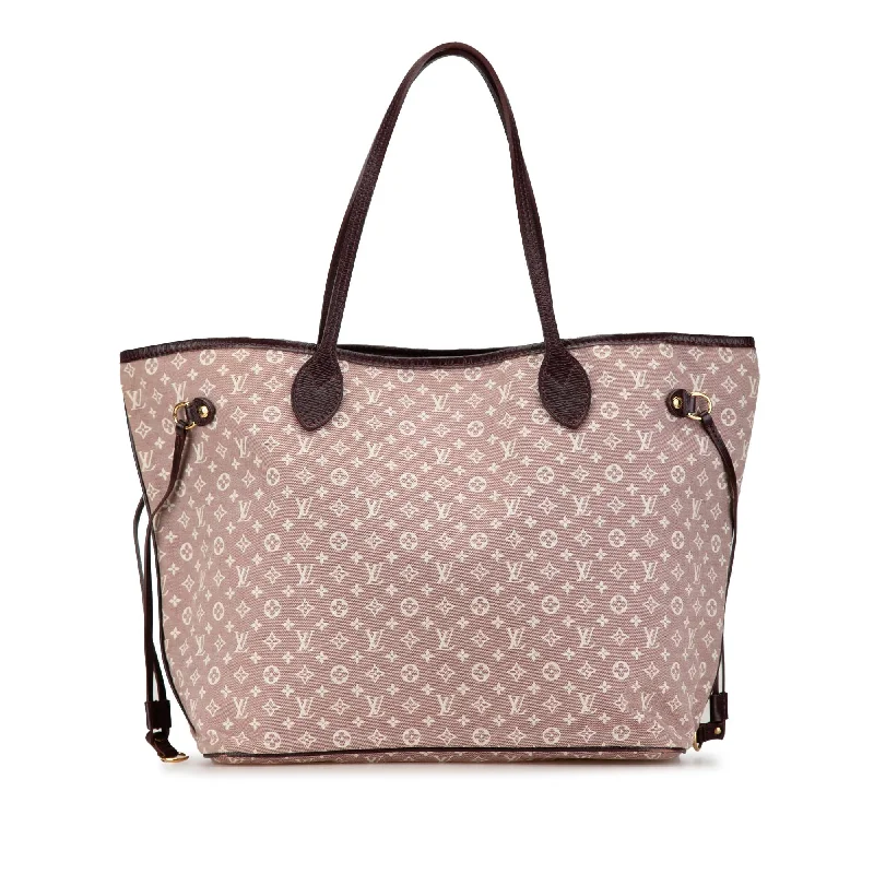 Louis Vuitton bags with iconic LV logos -Louis Vuitton Monogram Idylle Neverfull MM (SHG-00U9yj)