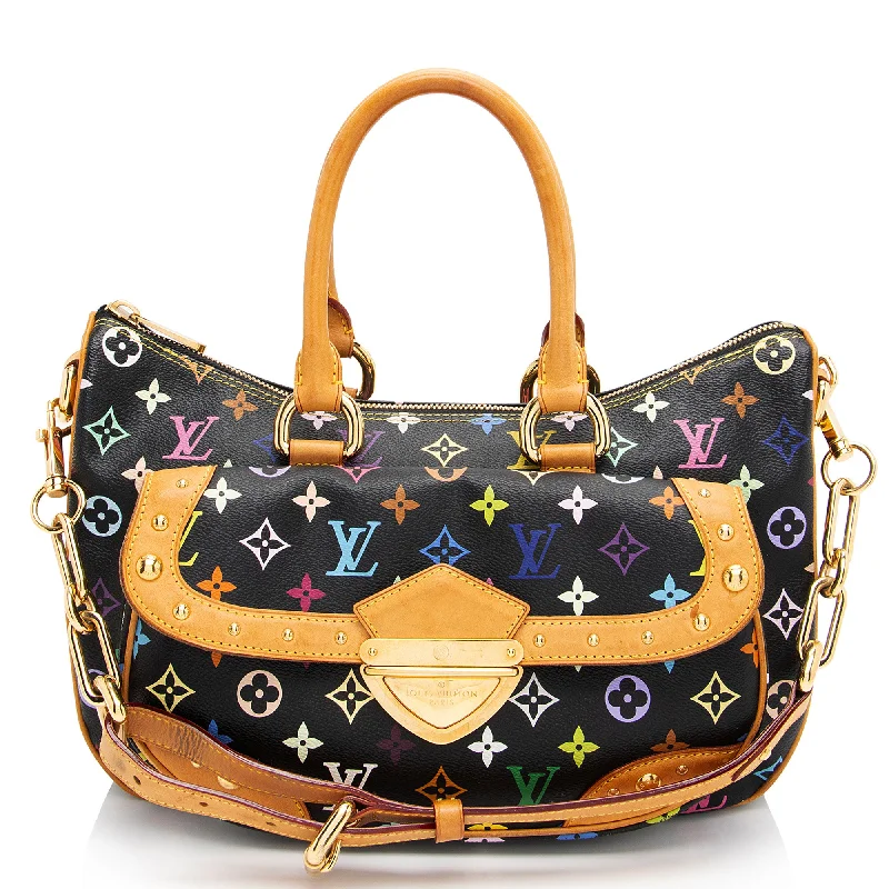 Louis Vuitton bags for seasonal fashion -Louis Vuitton Monogram Multicolore Rita Satchel (SHF-ykuAuu)