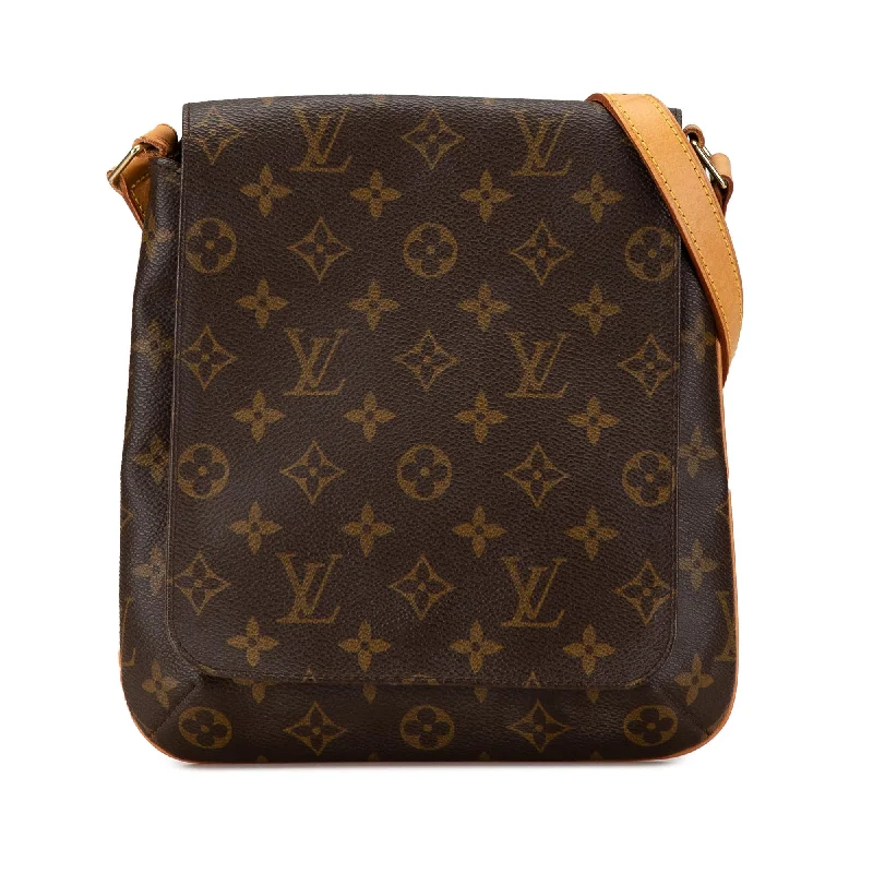 Louis Vuitton handbags with structured bags -Louis Vuitton Monogram Musette Salsa Short Strap (SHG-uu4UHC)