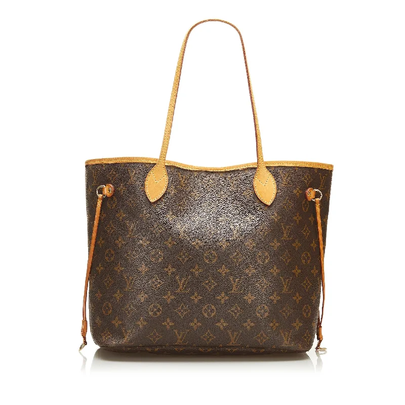 Louis Vuitton bags with sophisticated structure -Louis Vuitton Monogram Neverfull MM (SHG-35300)