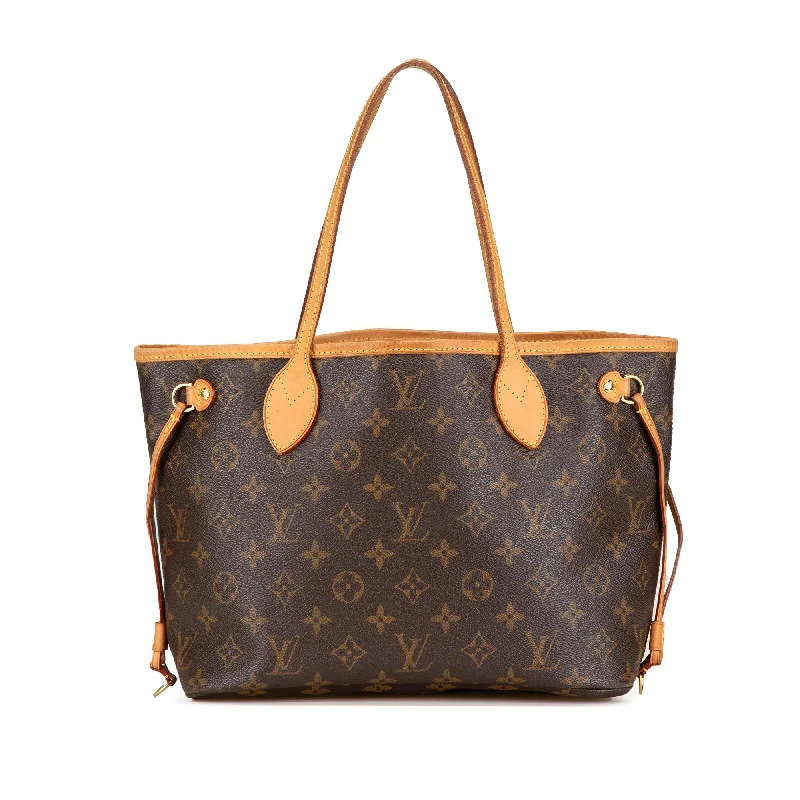 Louis Vuitton luxury bags with bold monograms -Louis Vuitton Monogram Neverfull PM (SHG-3n4EK2)