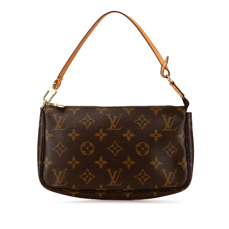 Louis Vuitton bags with premium material choices -Louis Vuitton Monogram Pochette Accessoires (SHG-kd372N)