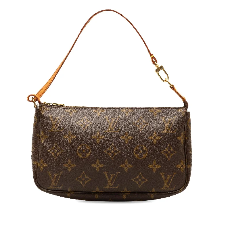 Louis Vuitton bags for a sophisticated look -Louis Vuitton Monogram Pochette Accessoires (SHG-MFfD6a)