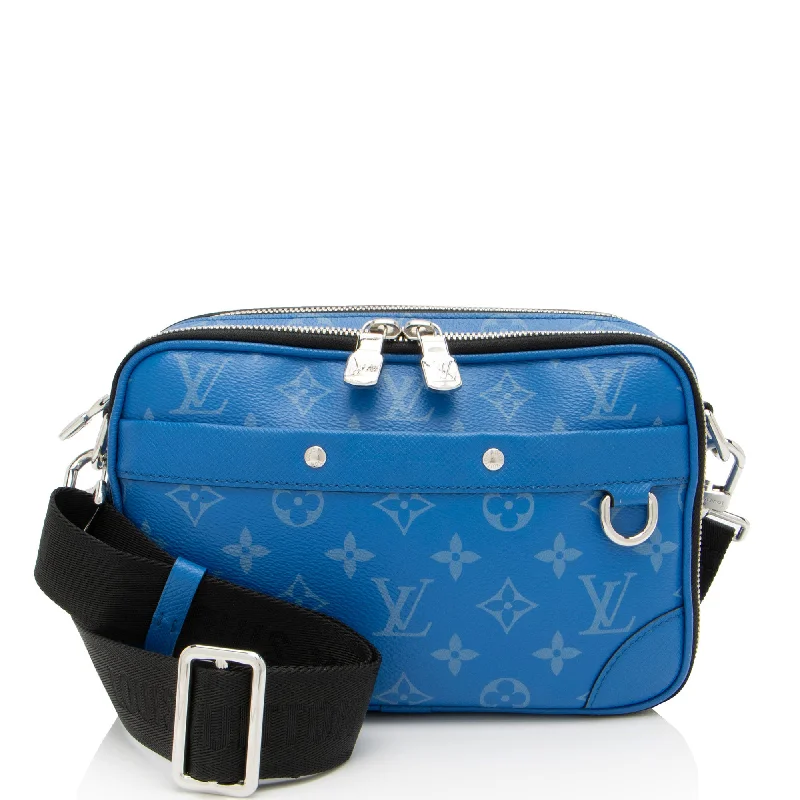 Louis Vuitton handbags for fashion-forward buyers -Louis Vuitton Taigarama Leather Alpha Messenger (SHF-TACnOz)