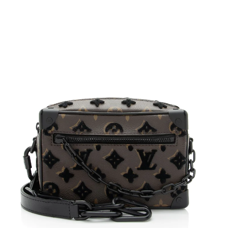 Louis Vuitton bags for the luxury buyer -Louis Vuitton Tuffetage Monogram Canvas Soft Trunk Crossbody (SHF-cymCl4)